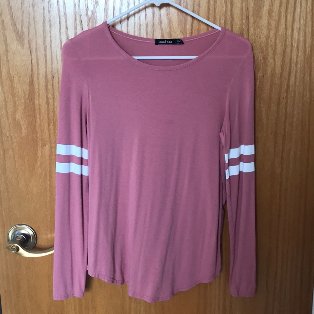 light pink shirt